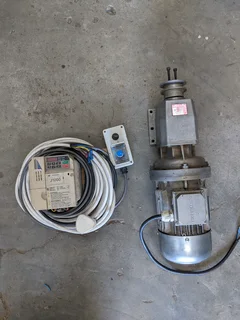 Bonfiglioli electric motor and gearbox with variable speed control