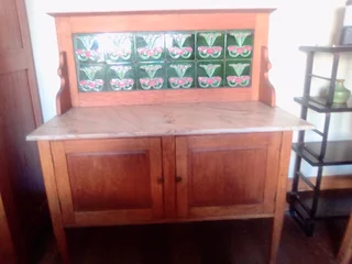 Antique Teak Washstand