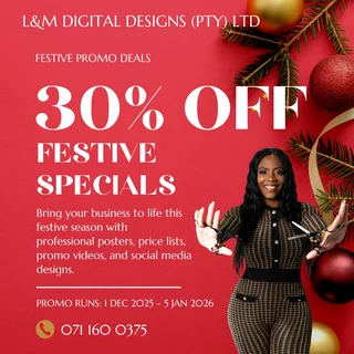 Boost Your Salon Bookings This December – Posters, Price Lists &amp; Promo Videos