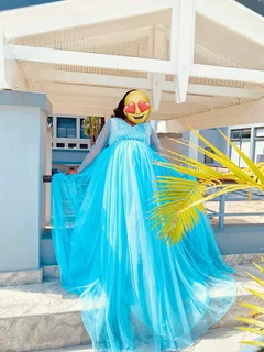 High end quality baby shower dresses.