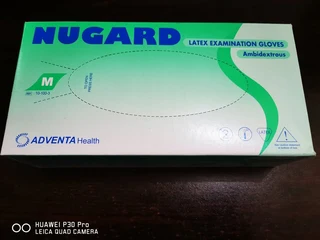 Medtex Latex Powder Free Gloves - R100 each a box of 100 Gloves