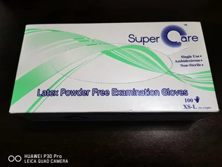 Medtex Latex Powder Free Gloves - R100 each a box of 100 Gloves
