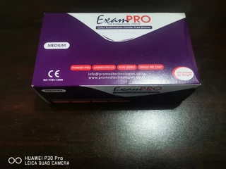 Exam PRO Latex Powder Free Gloves - R100 Each