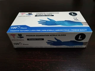 Blue Sail Nitrile Gloves - FDA Approved - R100 on Wholesale -17000 Boxes Available
