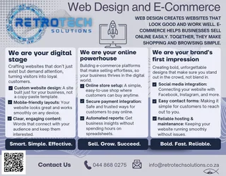 Website design and domain hosting