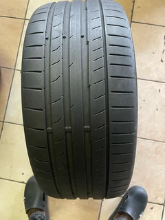 1x 235 35 19 continental tyre with good treads available for sale