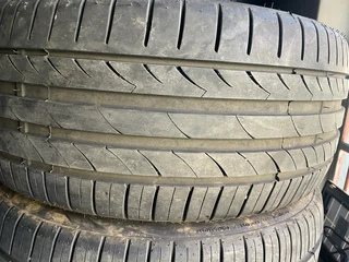 2x 245 35 19 tyres with 95% treads available for sale