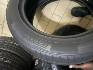 2x 235 50 19 Pirelli normal tyres with good treads available for sale