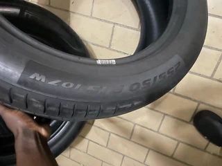 2x 235 50 19 Pirelli normal tyres with good treads available for sale