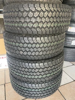A brand new set of 265 60 18 Goodyear wrangler tires available for sale