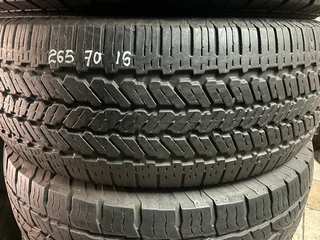 1x 265 70 16 general grabber tyre available for sale