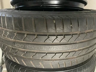 1x 225 45 18 normal tyres with 98% treads available