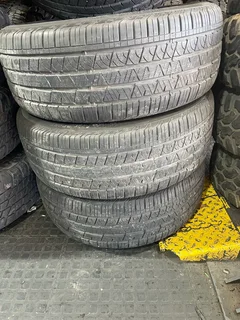 A clean set of 21inch Range Rover evoque mags with 265 45 21 continental tyres with 98% treads avail