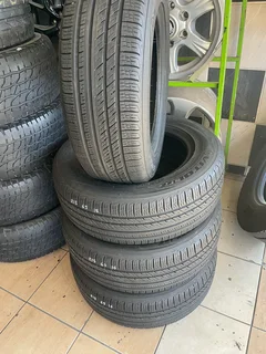 A clean set of 215 65 16 tyres with 95% treads available for sale