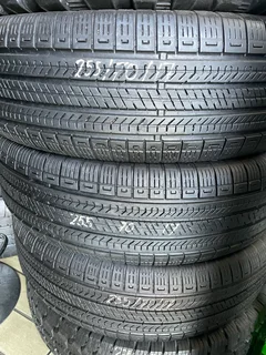 A clean set of 255 70 17 tyres with good treads available for sale