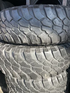 A set of 265 75 16 tyres with good treads available for sale