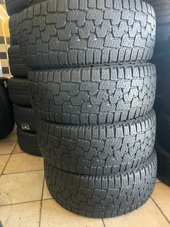 A clean set of 255 55 19 Pirelli scorpion with good treads available