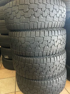 A clean set of 255 55 19 Pirelli scorpion with good treads available