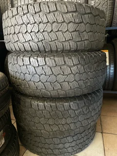 A clean set of 275 55 20 Apollo tyres with 99% treads available for sale