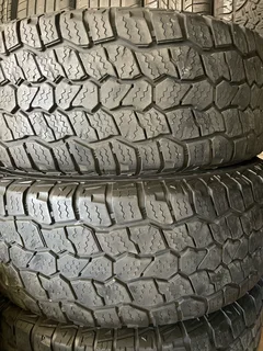 A clean set of 275 55 20 Apollo tyres with 99% treads available for sale