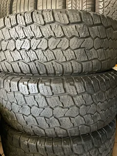 A clean set of 275 55 20 Apollo tyres with 99% treads available for sale