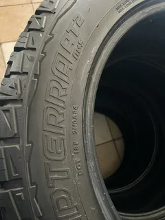 A clean set of 275 55 20 Apollo tyres with 99% treads available for sale