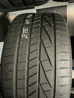 1x 275 40 19 Goodyear run flat tyre with good treads available for sale