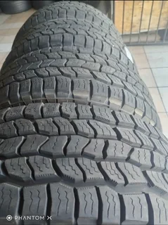 A clean set of 285 65 18 Cooper tyres with 95% treads available for sale