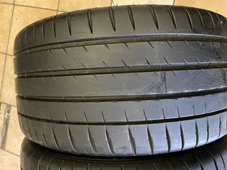2x 285 30 20 Michelin pilot sport 4s with 98% treads available for sale