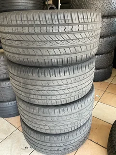 A clean set of 295 35 21 continental tyres with good treads available for sale