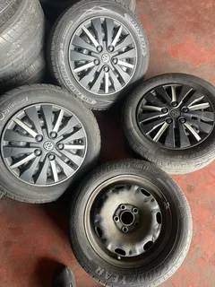 A good set of 14inch polo rims tyres and 3 covers available