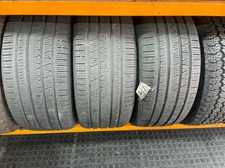 3x 295/45/20 Pirelli scorpion verde run flat tyres with good treads available for sale