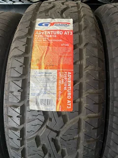 One brand new 265/70/16 Radial tyre available for sale