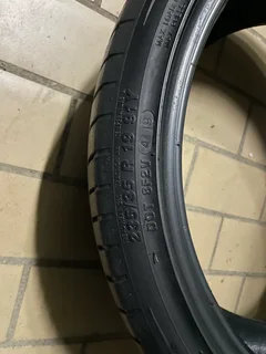 2x 235/35/19 Apollo tyres with good treads available for sale