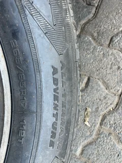 1x Brand New 265/65/17 Goodyear wrangler tyre available for sale