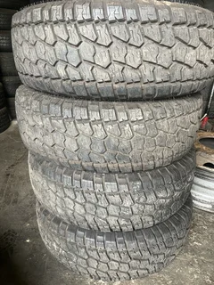 A clean set of 31x10.50R15 Renegade AT5 Tyres with 98% treads available for sale