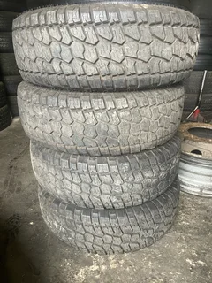 A clean set of 31x10.50R15 Renegade AT5 Tyres with 98% treads available for sale