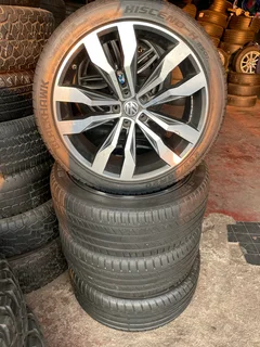 A clean set of 20inch original Tiguan Rims and Tyres available for sale