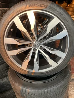 A clean set of 20inch original Tiguan Rims and Tyres available for sale