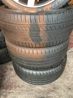 A clean set of 20inch original Tiguan Rims and Tyres available for sale