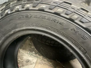 1x 275 66 18 cooper ST maxx tyre with 90% treads available for sale