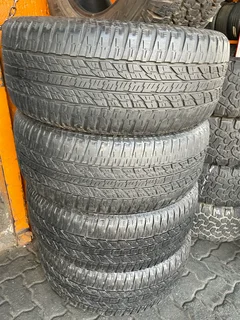 A clean set of 275 55 20 Yokohama tyres with good treads available for sale