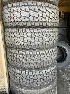 A clean set of 31x10.50 R15 Radar tyres with 99% treads available for sale
