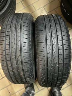 2x 205 50 17 Pirelli centurato p7 run flat tyres with 99% treads available for sale