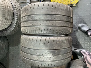 Two 295 30 20 Michelin pilot sport cup2 N1 tyres with 90% treads available for sale