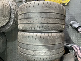 Two 295 30 20 Michelin pilot sport cup2 N1 tyres with 90% treads available for sale