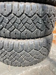 A clean set of 265/60/18 Goodyear duratrac tires with 99% treads available