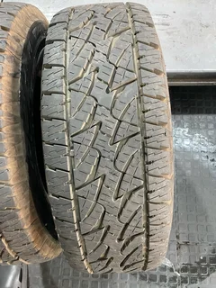 2x 254 75 15 Firestone tyres with very good treads available for sale