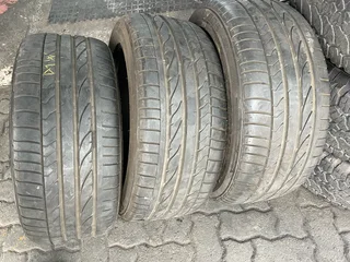 3x 245 45 17 Bridgestone run flat tires with 99% treads available