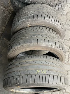 3x 245 45 17 Bridgestone run flat tires with 99% treads available